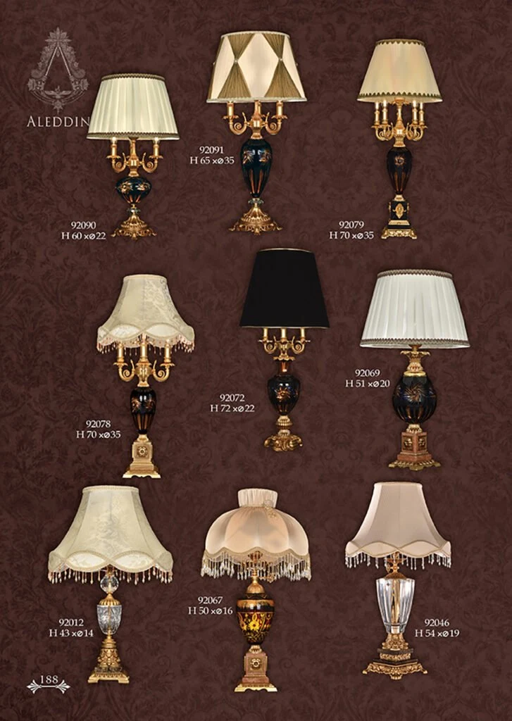 Lámparas decorativas AL-CA-007 | Galerías Aleddin