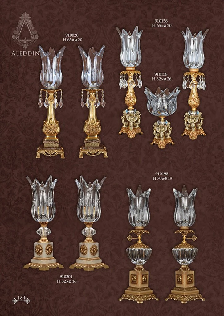 Objetos decorativos AL-CA-010 | Galerías Aleddin