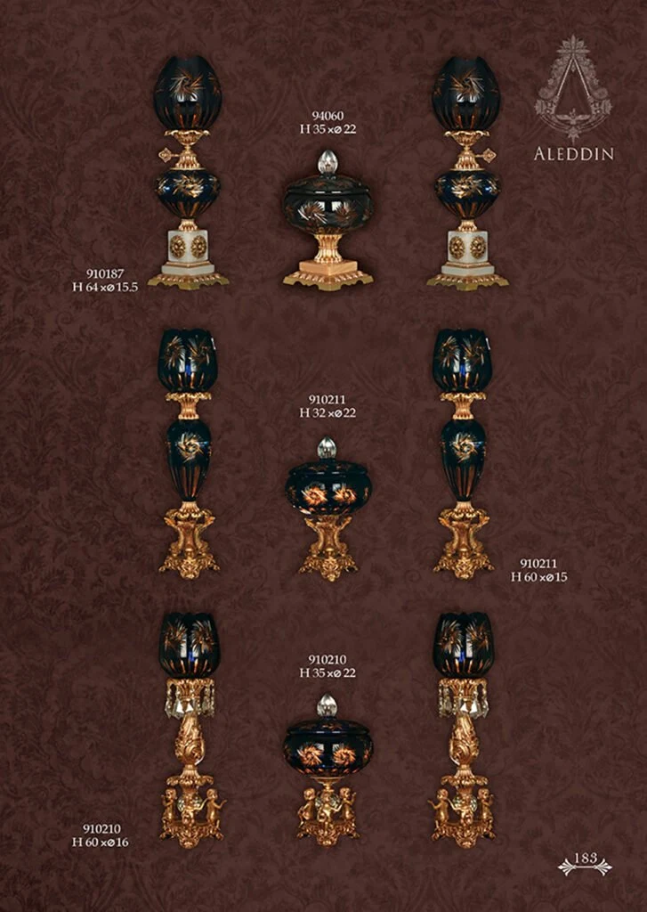 Objetos decorativos AL-CA-011 | Galerías Aleddin