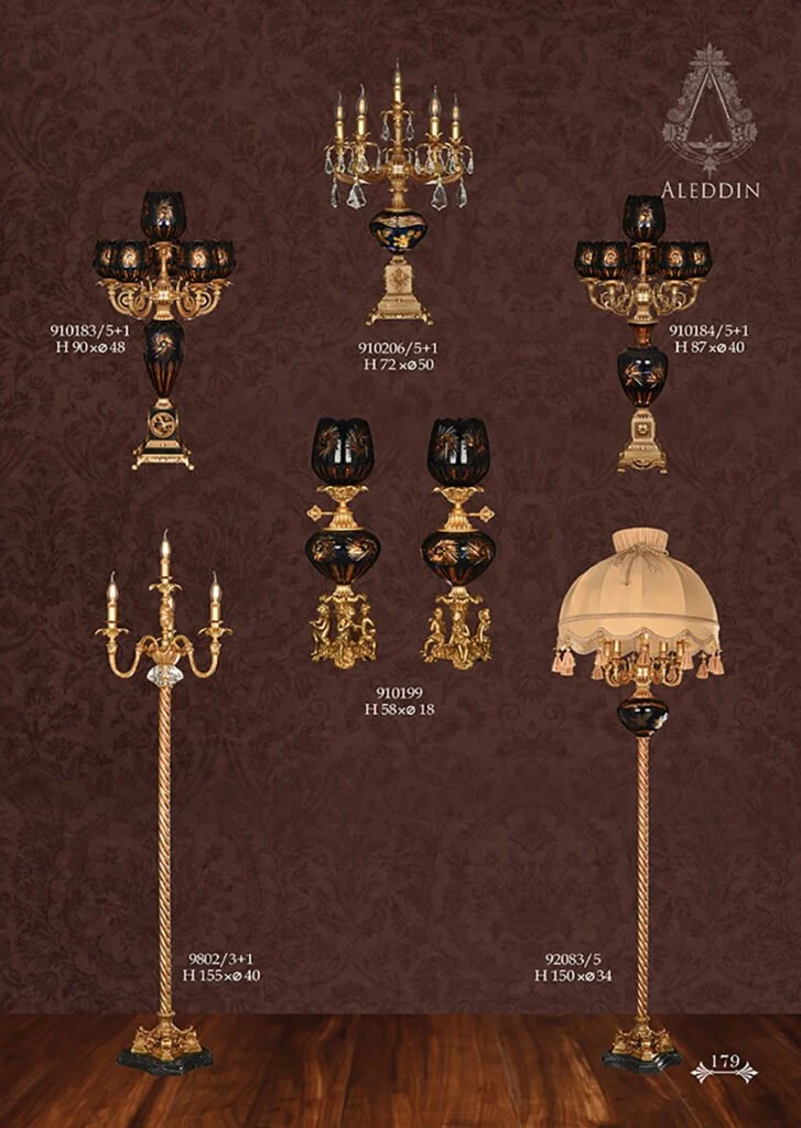 Lámparas decorativas AL-CA-015 | Galerías Aleddin